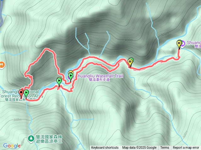 雙流瀑布白榕步道