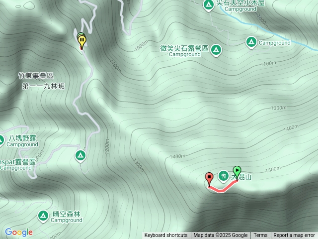 大牛連走（大混山牛欄坑山）預覽圖
