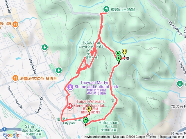 桃園虎頭山步道