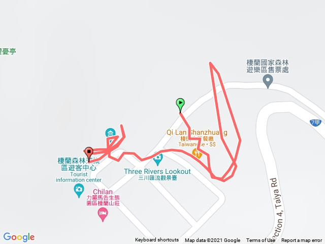 慢行 - 2021 - 宜蘭 - 棲蘭山莊停車塲