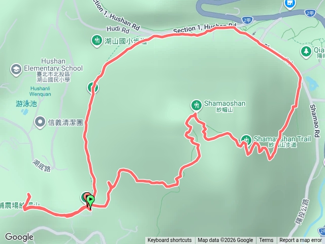 北投紅檀 紗帽山與橫嶺古道 26-1026預覽圖