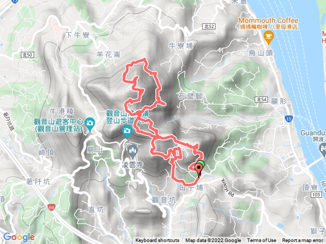 觀音山九重嶺（追加東明山，駱駝嶺）
