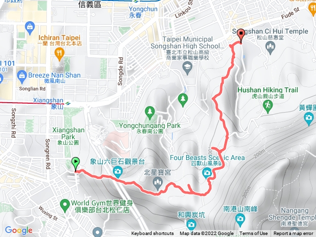 四獸山步道
