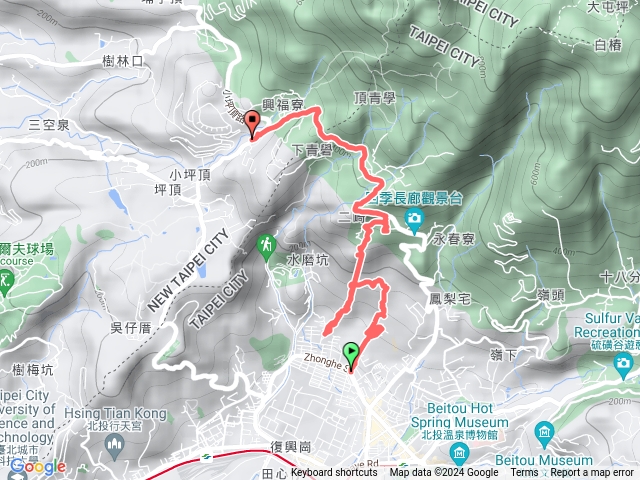 20240504竹林-復興山北峰-水磨坑-二崎農場-下青礐山