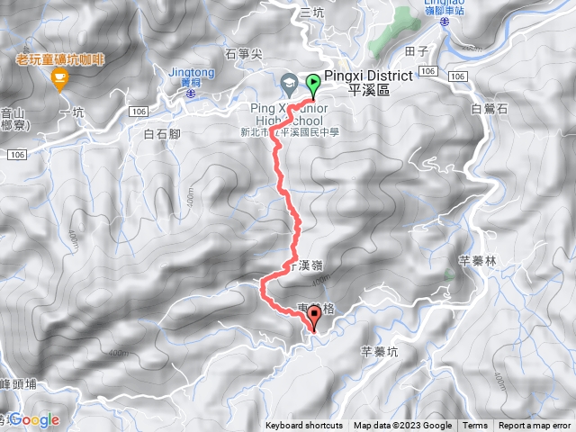 東勢格越嶺步道