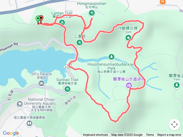 紅毛埤山O型環繞