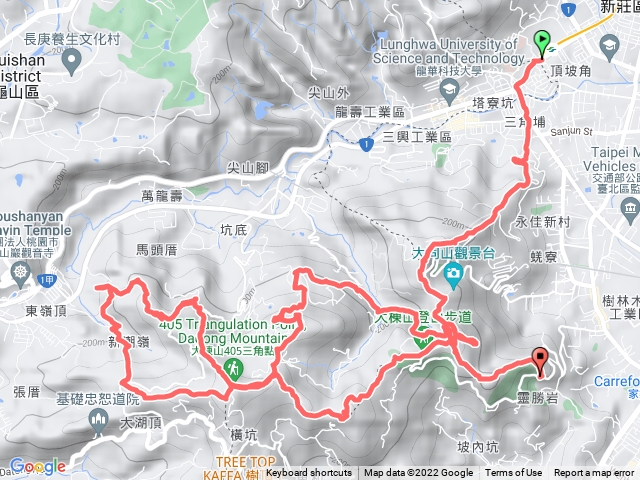 大棟山列縱走15連峰