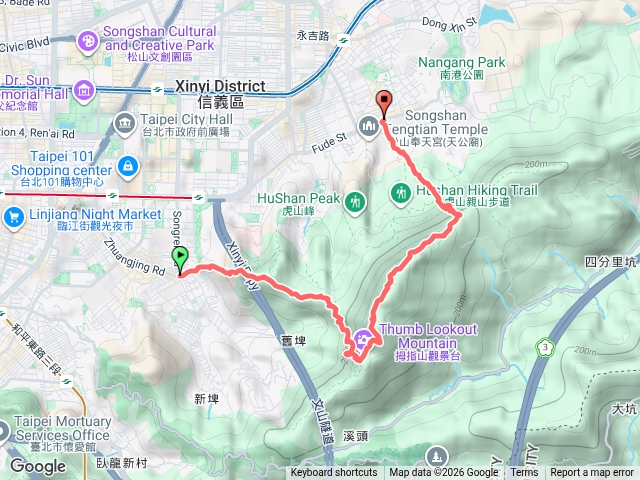 四獸山步道預覽圖