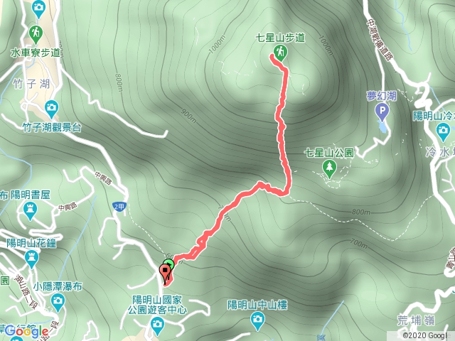 七星山主峰（苗圃登山口）