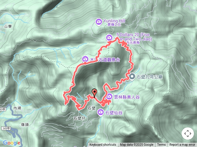 五元二角木馬古道O繞