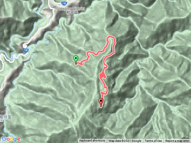 【閂山鈴鳴】D1 11.7k登山口-23.5k營地