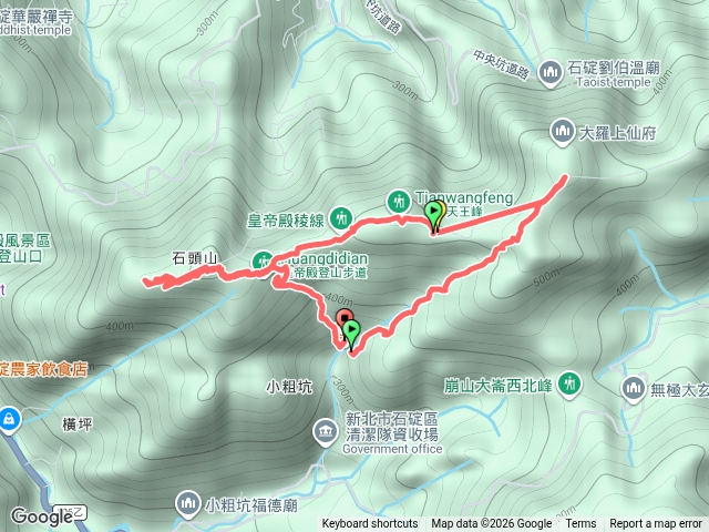 2026微笑山線大縱走尋寶集章任務微笑山線：【二格山系】皇帝殿稜線段202607081106預覽圖