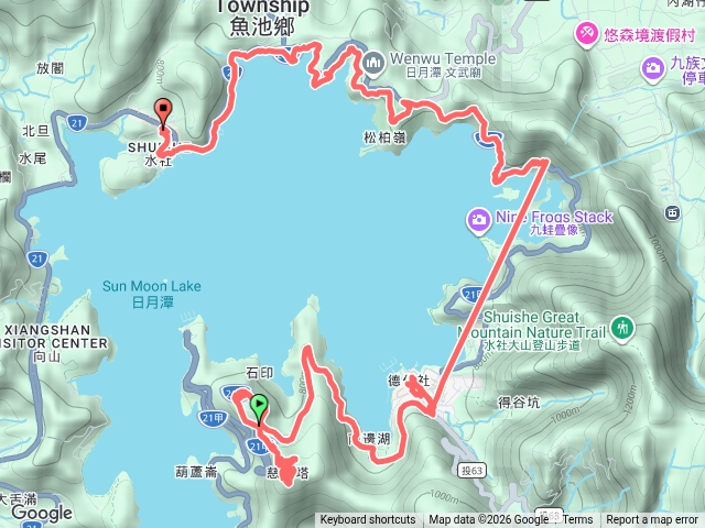 日月潭慈恩大竹湖松柏崙水社預覽圖