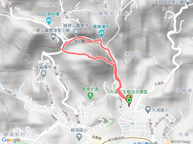 大溝溪-鯉魚山-圓覺寺-大溝溪