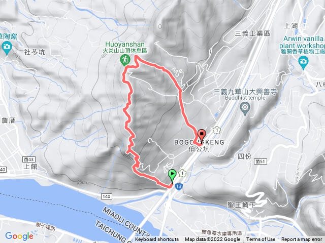 火炎山O型