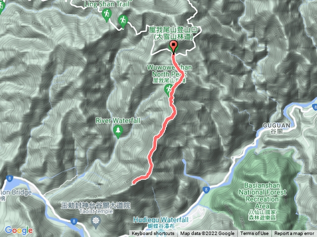 屋東縱走（大雪山出發）