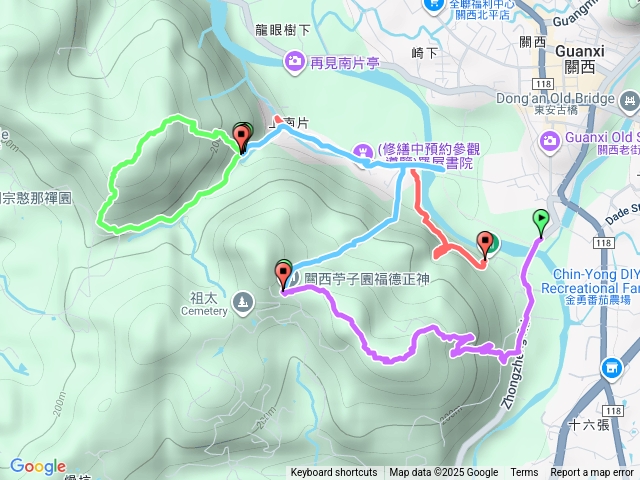 ［新竹關西郊山]苧子園山、燥坑山(西苧子園山) 、上南片山及渡南古道