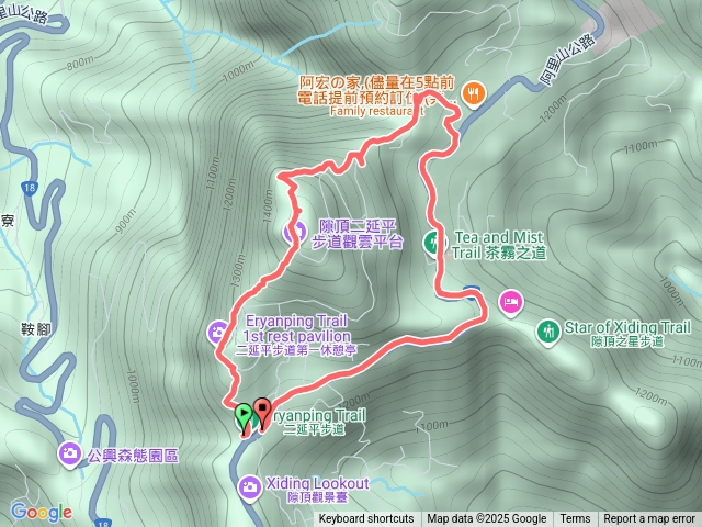 251124_二延平步道O繞_萊爾富出台18.gpx預覽圖