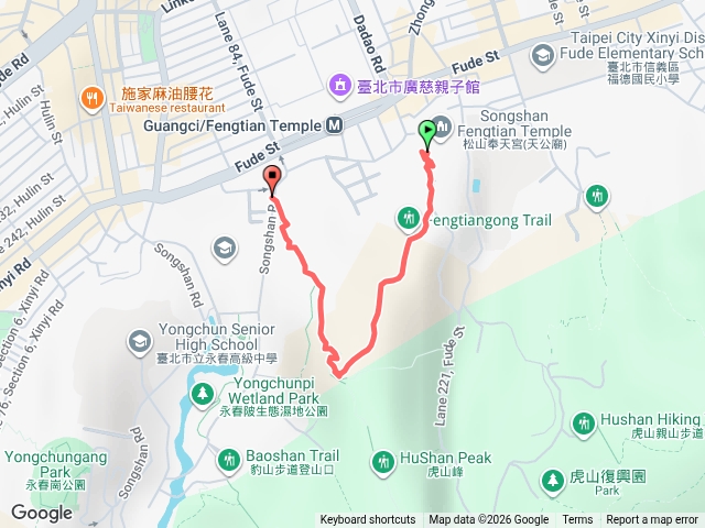 虎山親山步道預覽圖