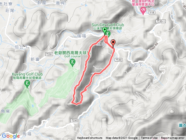 赤柯東獅頭山O型走