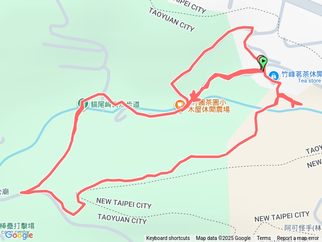 桃園蘆竹-猫尾崎自然步道