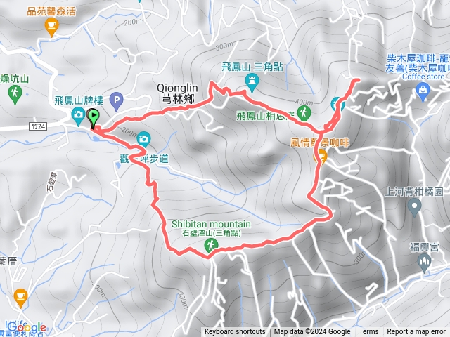 新竹－臺灣百大必訪步道飛鳳山、觀日坪古道202401081137