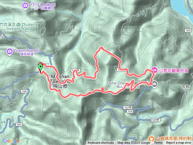 瑞太古道起登-忘憂林-牛樟巨木-七步回音谷-抹油坑-英雄坡-回頭嶺上-觀景亭（茶園）-上大風程（午餐）-觀日峰-下公路回瑞里登山口（完登）