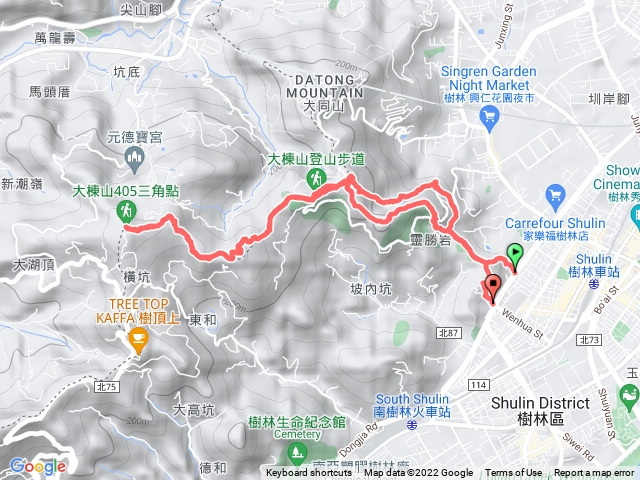 小百岳集起來樹林大棟山、青龍嶺、大同山步道202205071649