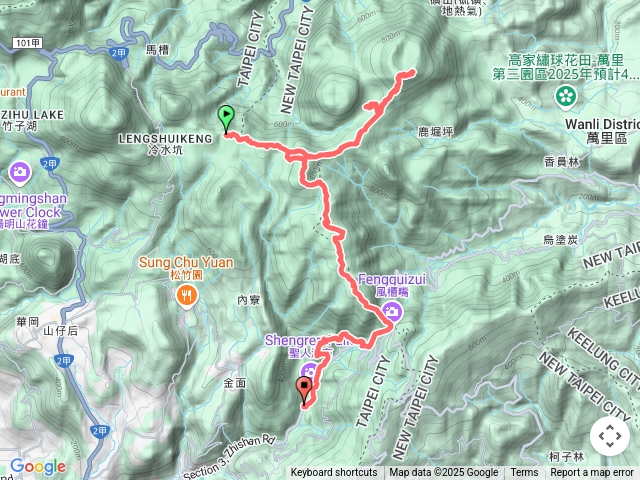 擎天崗-磺嘴山-翠翠谷-風櫃嘴-聖人橋