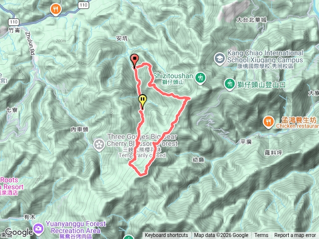 鹿母潭山長城溪大象樹O繞