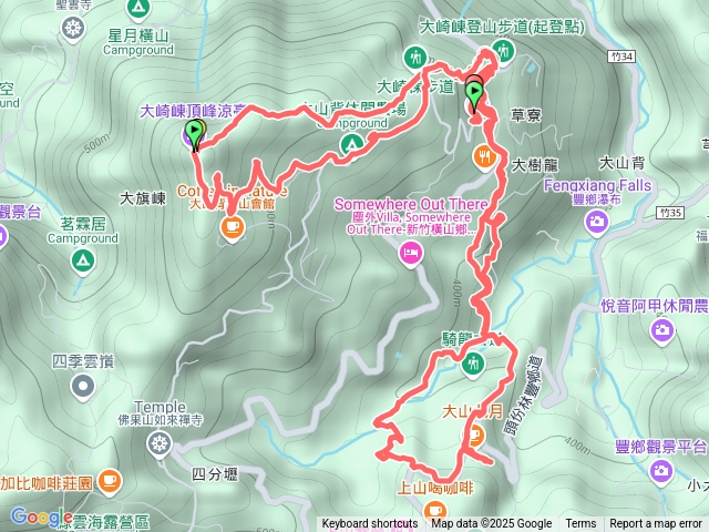 大山背山騎龍古道預覽圖