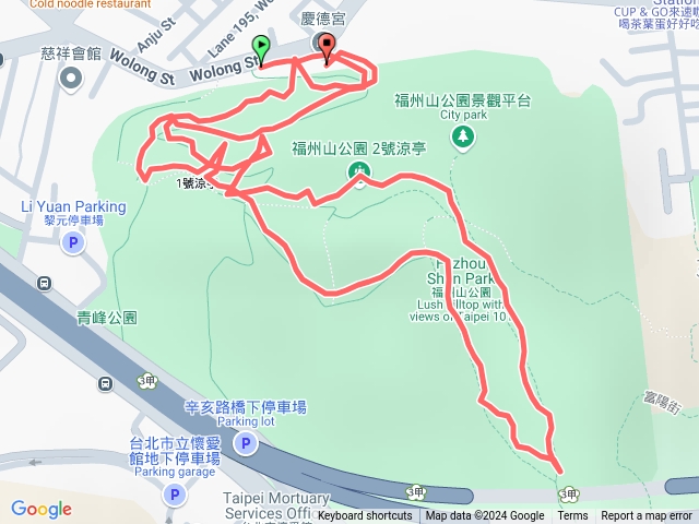 福州山及福州公園小O漫步預覽圖