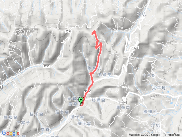 鹿寮坑石爺石娘~雞寮坑山 (原路去返)