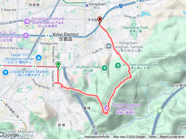 象山->後山埤
