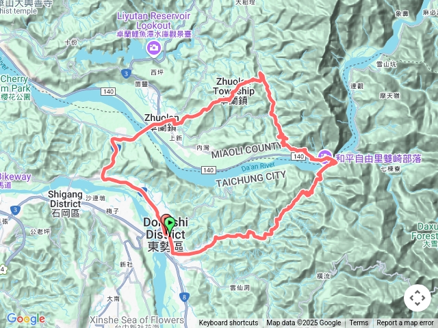 樟之細路RSA-58東勢-竹崎-卓蘭