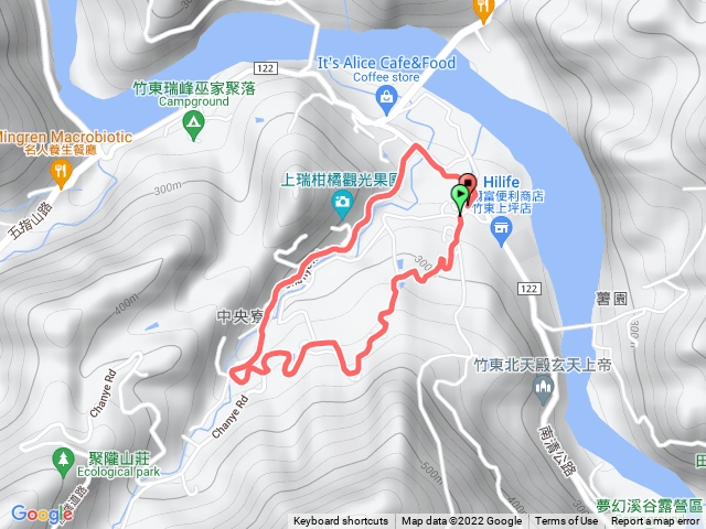 上坪 上瑞步道環狀路線