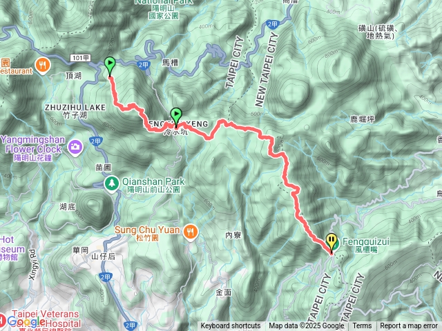 小油坑至風櫃嘴（台北大縱走第三段）