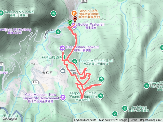 水螺稜--散步至茶壺山登山口預覽圖