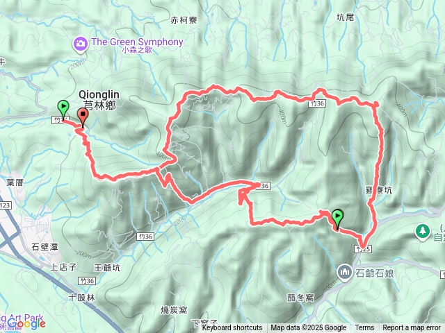 飛鳳山-鹿寮坑-王爺坑-大O