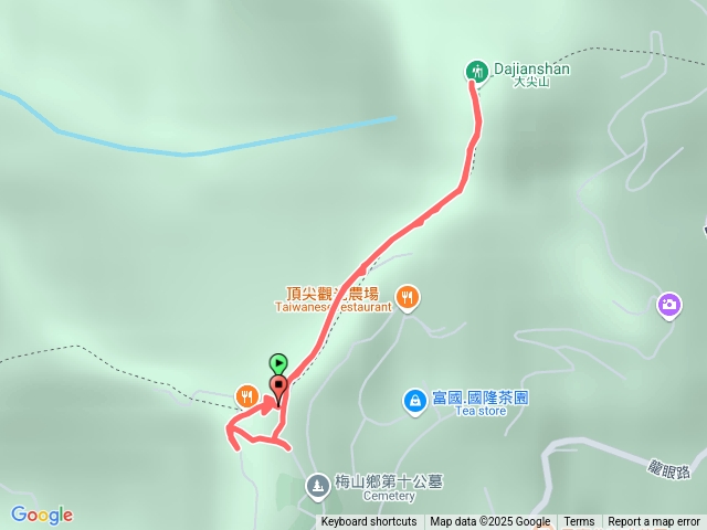 大尖山、二尖山