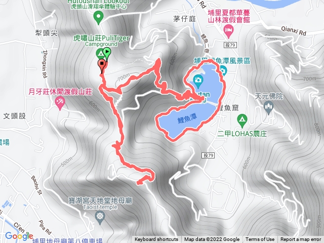 犁頭尖山、鯉魚潭步道、枇杷城山