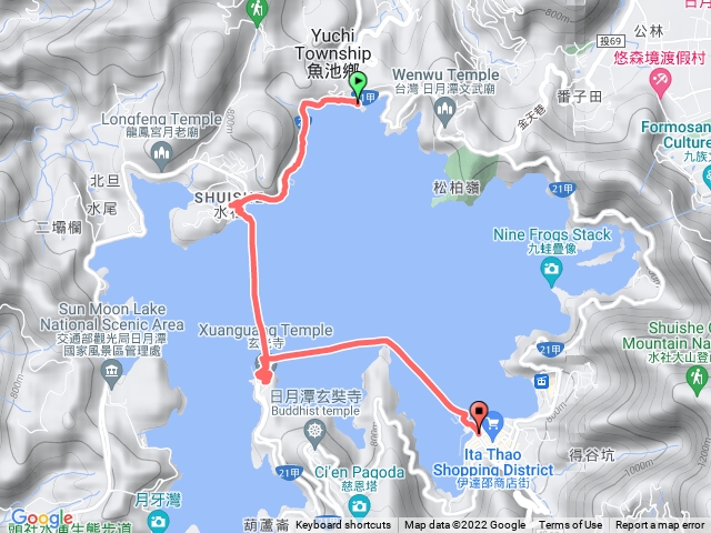 日月潭水社環湖步道+遊湖+玄光碼頭