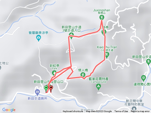 新田登山步道2上3下