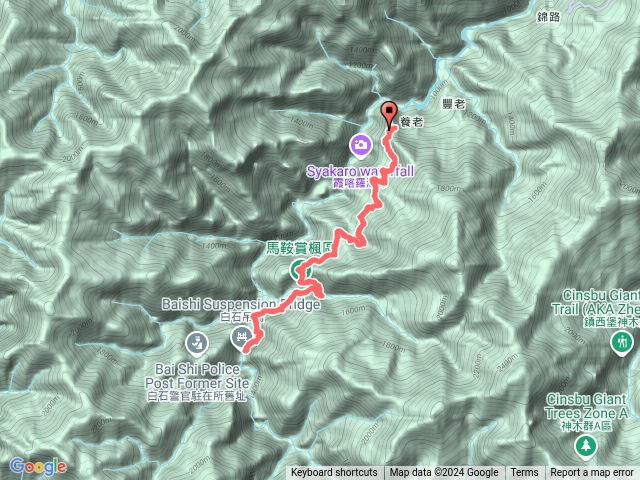 霞喀羅古道-養老登山口