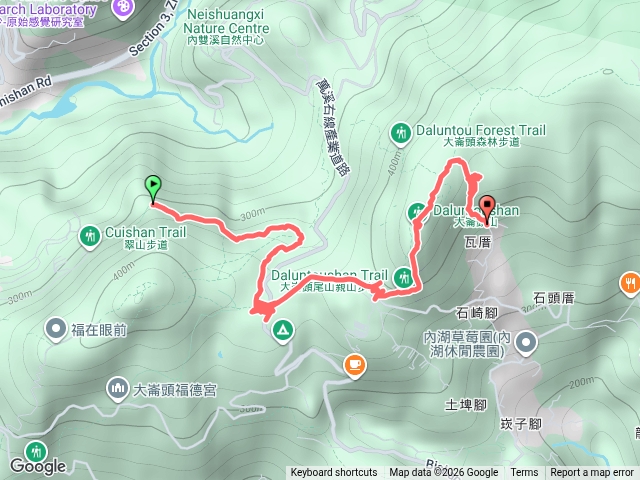 翠山到白石湖