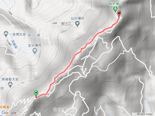 刣牛湖山登山步道