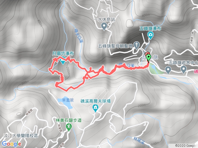 2020-07-15_10-31-54月眉坑瀑布岔環走山腰瀑頂電塔保線路磐石古道