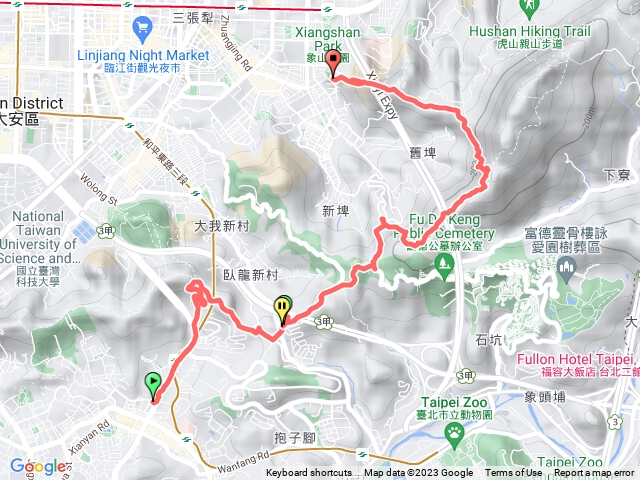 第七半縱走（辛亥象山）