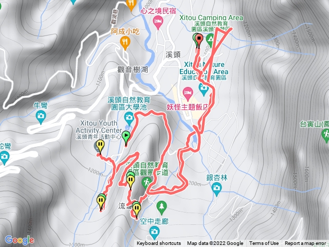 111年11月8日溪頭健行