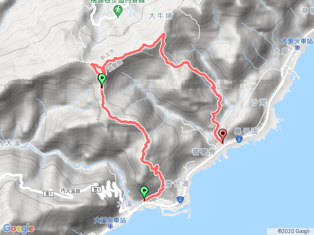 桃源谷（大溪-石觀音）